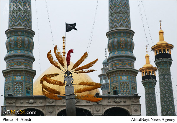 تصویری رپورٹ: قم میں امام موسی کاظم علیہ السلام کے یوم شہادت پر عزاداری